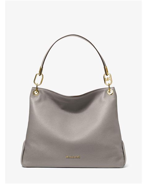 trisha leather shoulder bag